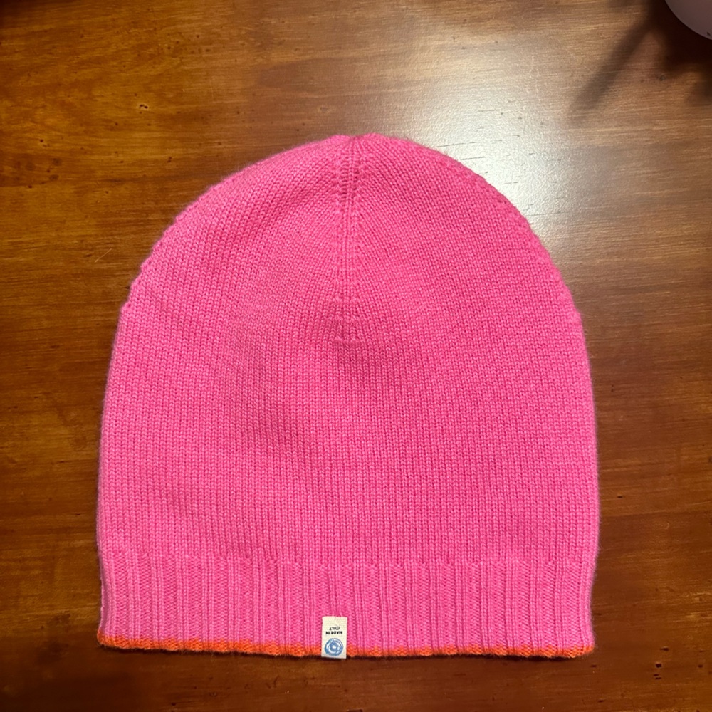 NEW WITH TAGS 40 Colori Reversible Cashmere Beanie
